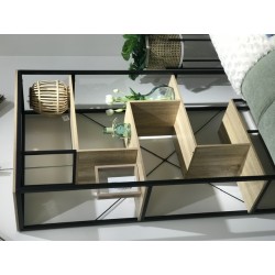 Estantería hierro-madera